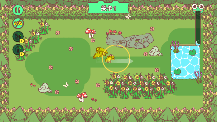 精彩截图-巴黎人app手机版快回家游戏下载-巴黎人app手机版快回家游戏最新版(Naughty Frog)下载 v1.0.7 安卓中文版1